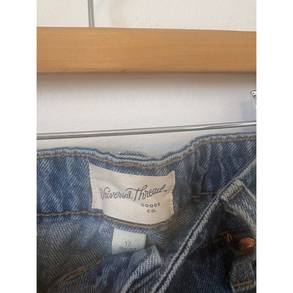 Universal Thread Women's High-Rise Easy Barrel Ankle Jeans  – Size 17 Short - Picture 5 of 7